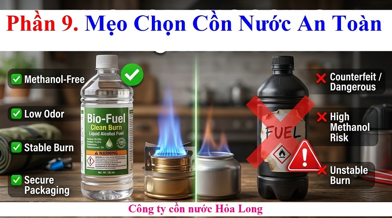 Cồn Nước Có Gây Cháy Nổ Không? Những Điều Cần Biết Để Sử Dụng An Toàn
